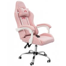 Вибромассажное кресло Calviano Nero pink plush