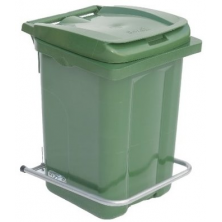 Контейнер для мусора Razak Plast с педалью 60 л (зеленый)