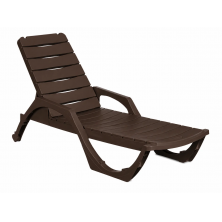 Шезлонг Keter Easy Comfort Premium (коричневый)