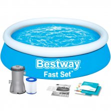 Надувной бассейн Bestway Fast Set 57274