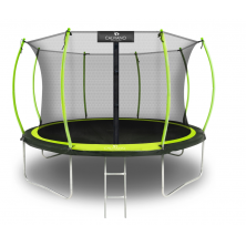 Батут с защитной сеткой Calviano 12ft Inside Master Green 374 см