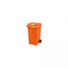 Мусорный контейнер Razak Plast 240 л (оранжевый)