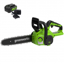 Электропила цепная Greenworks G24CS25K4 (2007707UB)