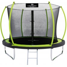 Батут с защитной сеткой Calviano 10ft Inside Master Green 312 см