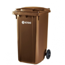 Мусорный контейнер ESE 240 л коричневый
