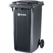 Мусорный контейнер ESE 240 л серый