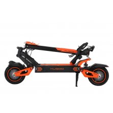Электросамокат Kugoo Kirin F4 MAX (60v23,4Аh) Li-on черно-оранжевый