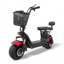 Электроскутер Wolong C1 Pro (красный)