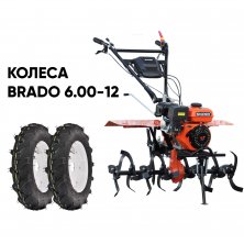 Культиватор Skiper SP-860S + колеса Skiper 6.00-12 (комплект)