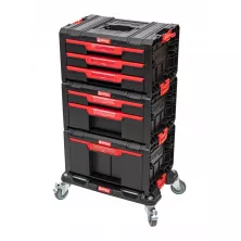 Набор ящиков Qbrick System PRO Drawer Workshop Set 13, 2.0 Custom (черный)