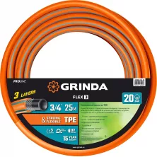 Шланг поливочный Grinda PROLine FLEX 429008-3/4-25