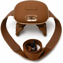 Массажер для шеи и плеч VibeWell P-054 (коричневый)