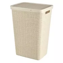 Корзина для белья Curver Jute (58 л, кремовый)