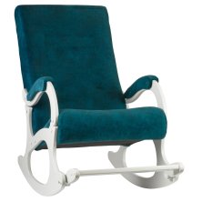 Кресло-качалка Бастион 4-2 (Goya teal/White)