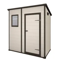 Хозблок садовый Keter Manor Pent 6x4 бежевый
