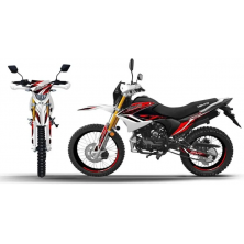 Мотоцикл VENTO (VMC) Enduro CG250 (белый/красный)