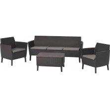 Комплект садовой мебели Keter Salemo 3 sofa Set (коричневый)