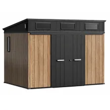 Хозяйственный блок Springhouse Smart Villa Deco 10х7 (черный/ореховый)
