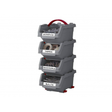 Ящик для инструментов Curver Clickit 2-4pc 230793