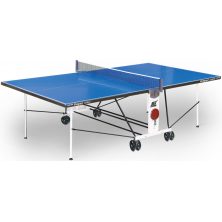 Теннисный стол Start Line Compact Outdoor-2 LX 6044-1 (с сеткой, композитный, на роликах)