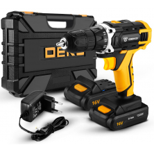 Дрель-шуруповерт аккумуляторная Deko DKCD16FU-Li SET 63
