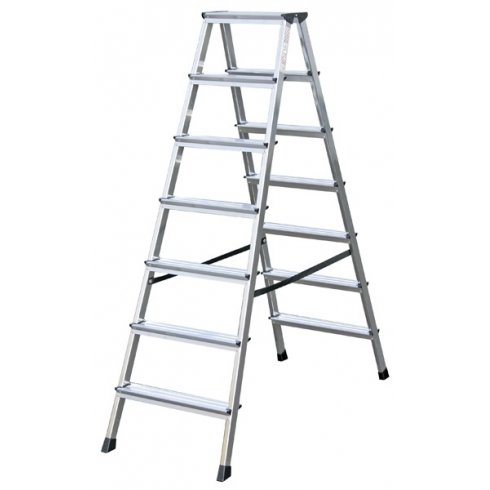Лестница-стремянка Krause Dopplo 2x7 ступеней (120366)