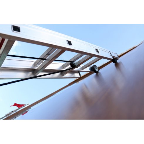 Лестница двухсекционная Cagsan M1011 (с тросом)