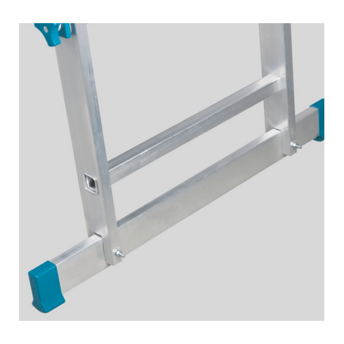 Лестница Sarayli трехсекционная промышленная 1315 (капроновая стропа)