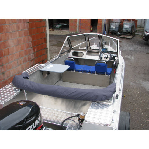 Алюминиевая лодка RusBoat-45 (Без топливного бака)