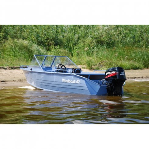 Алюминиевая лодка Windboat-42M PRO