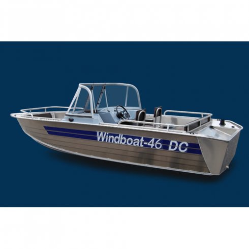 Алюминиевая лодка Windboat-46DCM