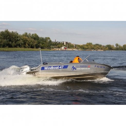 Алюминиевая лодка Windboat-47 PRO