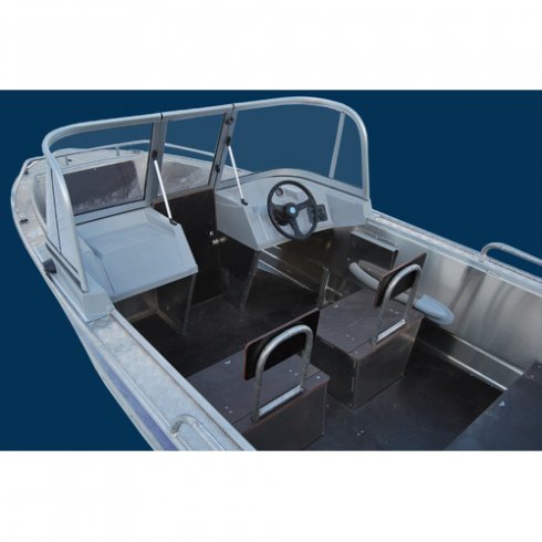 Алюминиевая лодка Windboat-47DCM