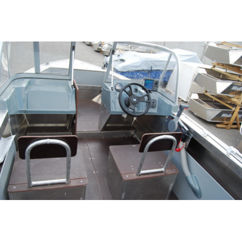 Алюминиевая лодка Windboat-48DC