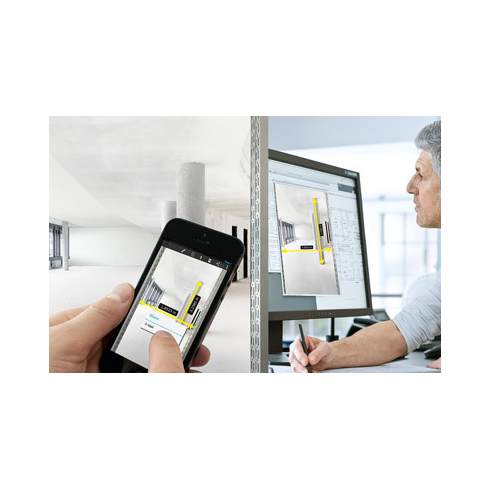 Лазерный дальномер Bosch GLM 100 C Professional (0601072700)