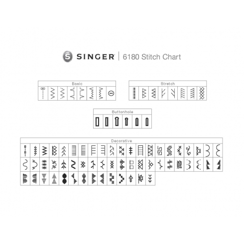 Швейная машина Singer Brilliance 6180