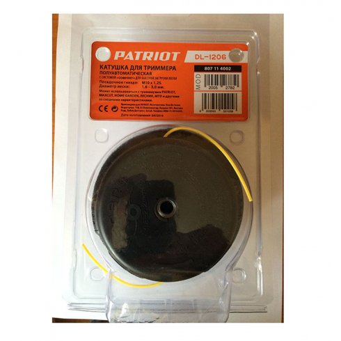 Катушка триммерная Patriot DL-1206 Comfort (арт.18822)