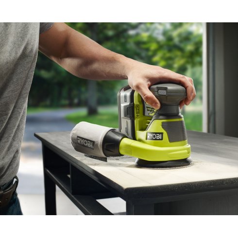 ONE+/ Эксцентриковая шлифмашина Ryobi R18 ROS-0