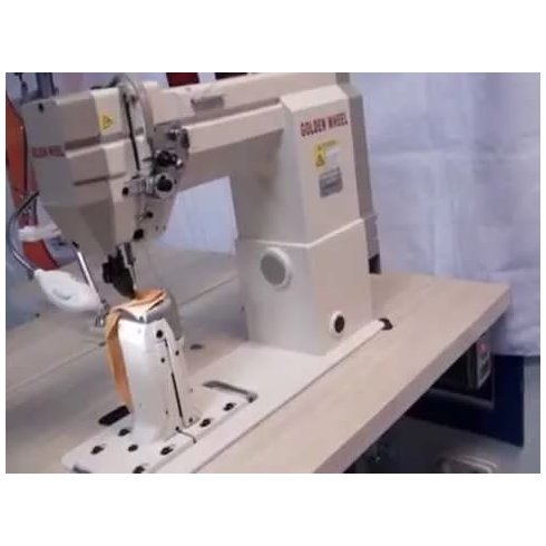 Колонковая машина с прижимным роликом-лапкой GOLDEN WHEEL CS-8810