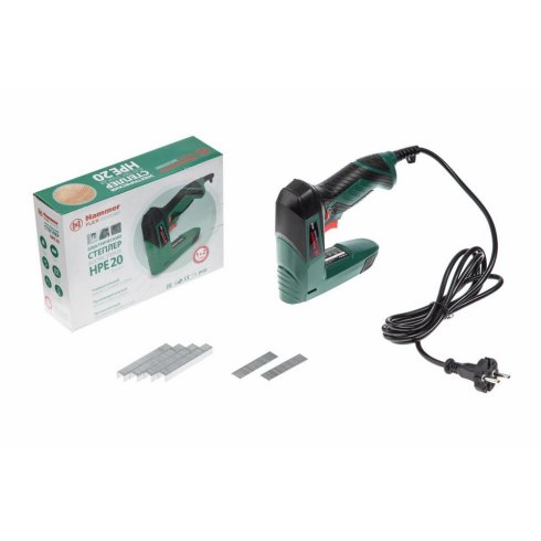 Степлер электрический Hammer Flex HPE20