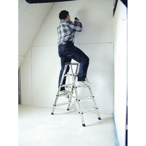 Стремянка Krause Dopplo 2x8 ступеней (120373)