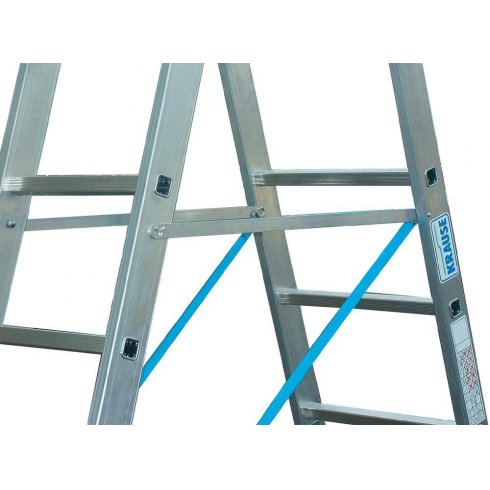 Лестница-стремянка трехсекционная Krause Stabilo 3x14 ступеней (123367)