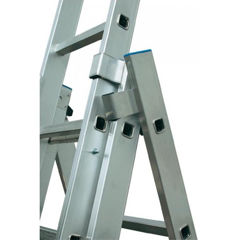 Лестница-стремянка трехсекционная Krause Stabilo 3x9 ступеней (123930)