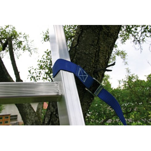 Лестница приставная с перекладинами Krause Stabilo 18 ступеней (127082)