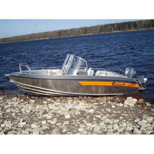 Алюминиевая лодка Wellboat-51DC
