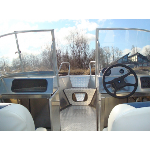 Алюминиевая лодка Wellboat-51DC