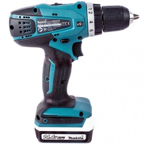 Дрель-шуруповерт Makita DF347DWE