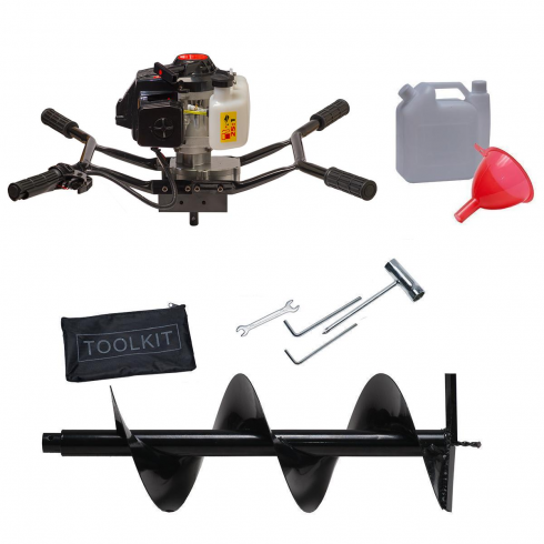 Мотобур ADA Ground Drill-9 в комплекте со шнеком Drill 250 (800 мм)