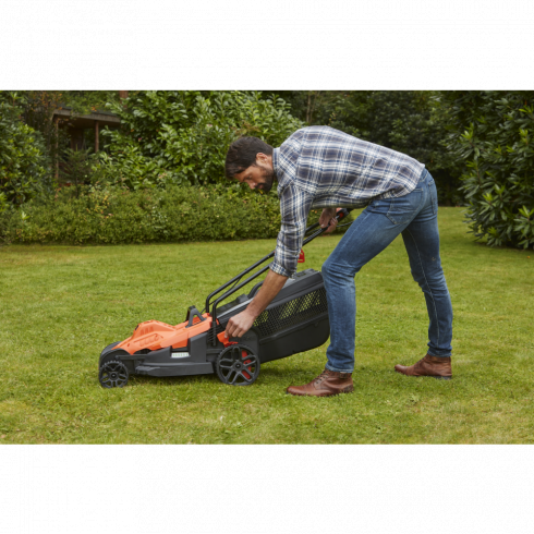 Газонокосилка Black & Decker BEMW461BH-QS