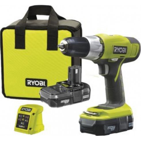 Дрель-шуруповерт Ryobi R18DDP-LL13S